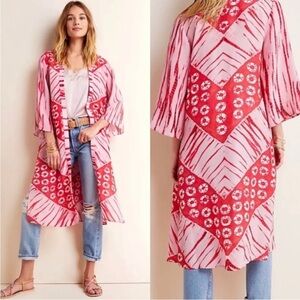 Blank London x Anthropologie Lia Shibori Tie Dye Kimono
